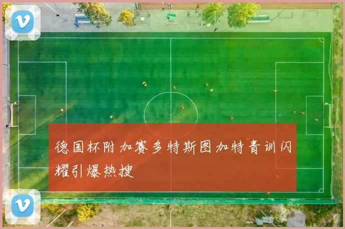 德国杯附加赛多特斯图加特青训闪耀引爆热搜